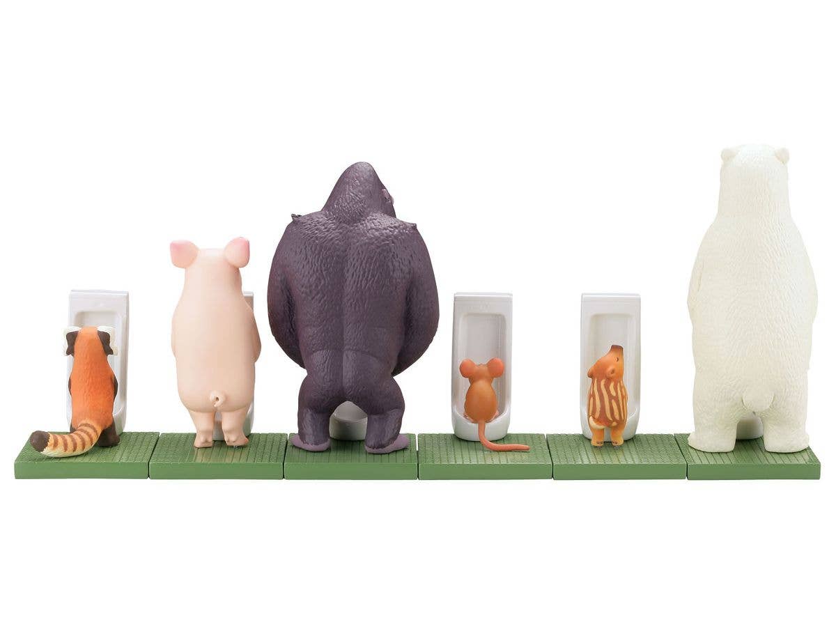 mini Q Kunio Sato's Animals Tsure OOO: 1Box (6pcs)