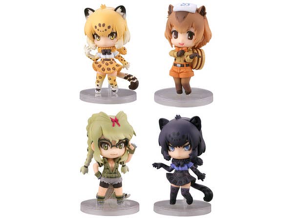 Capsule Q Museum Kemono Friends Deformed 3D Encyclopedia -Capsule Friends- Vol.2: 1Box (12pcs)