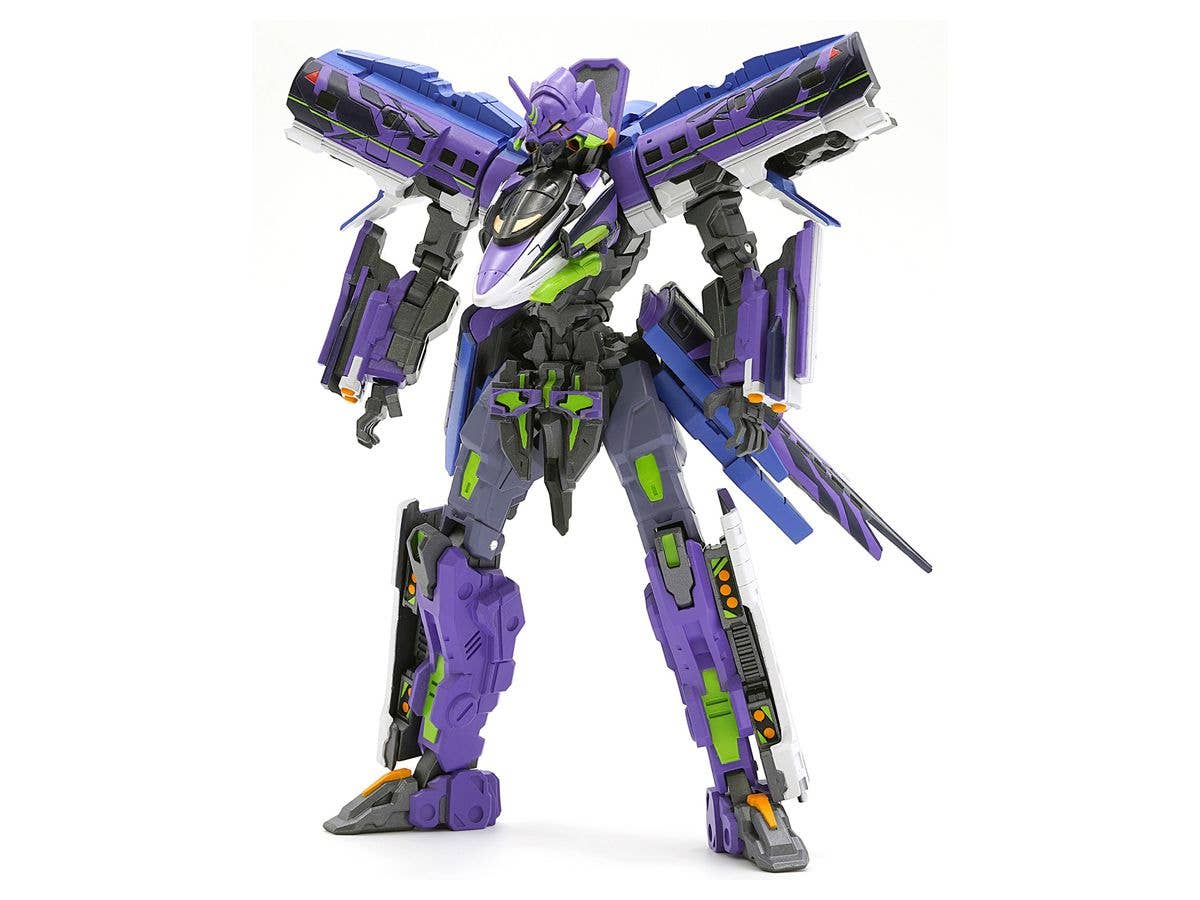Revoltech Evangelion Evolution Shinkalion 500 Type Eva