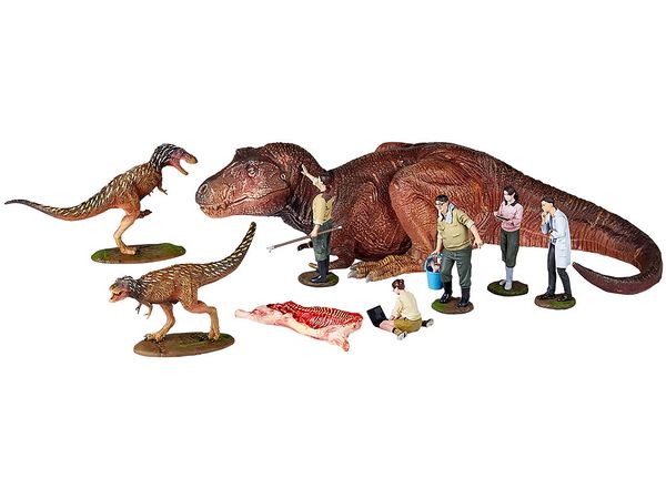 ARTPLA Researcher and Tyrannosaurus Set