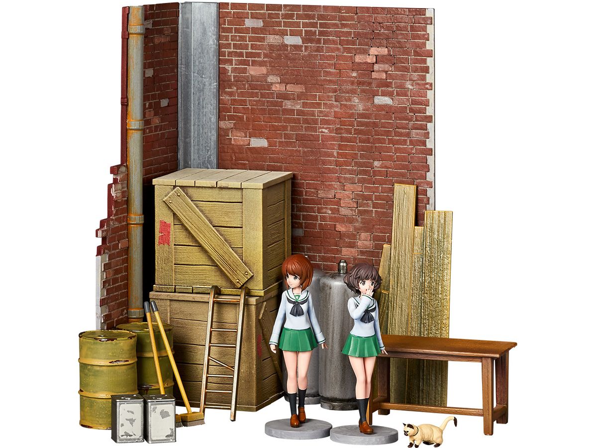 ARTPLA GIRLS und PANZER Final Chapter Garage Set [A]