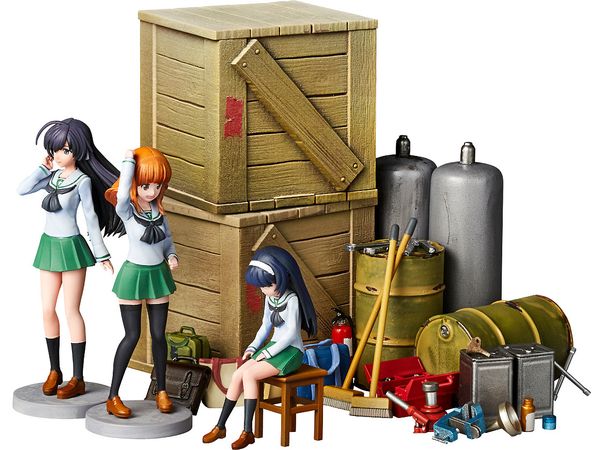 ARTPLA Girls & Panzer Final Chapter Garage Set [B]