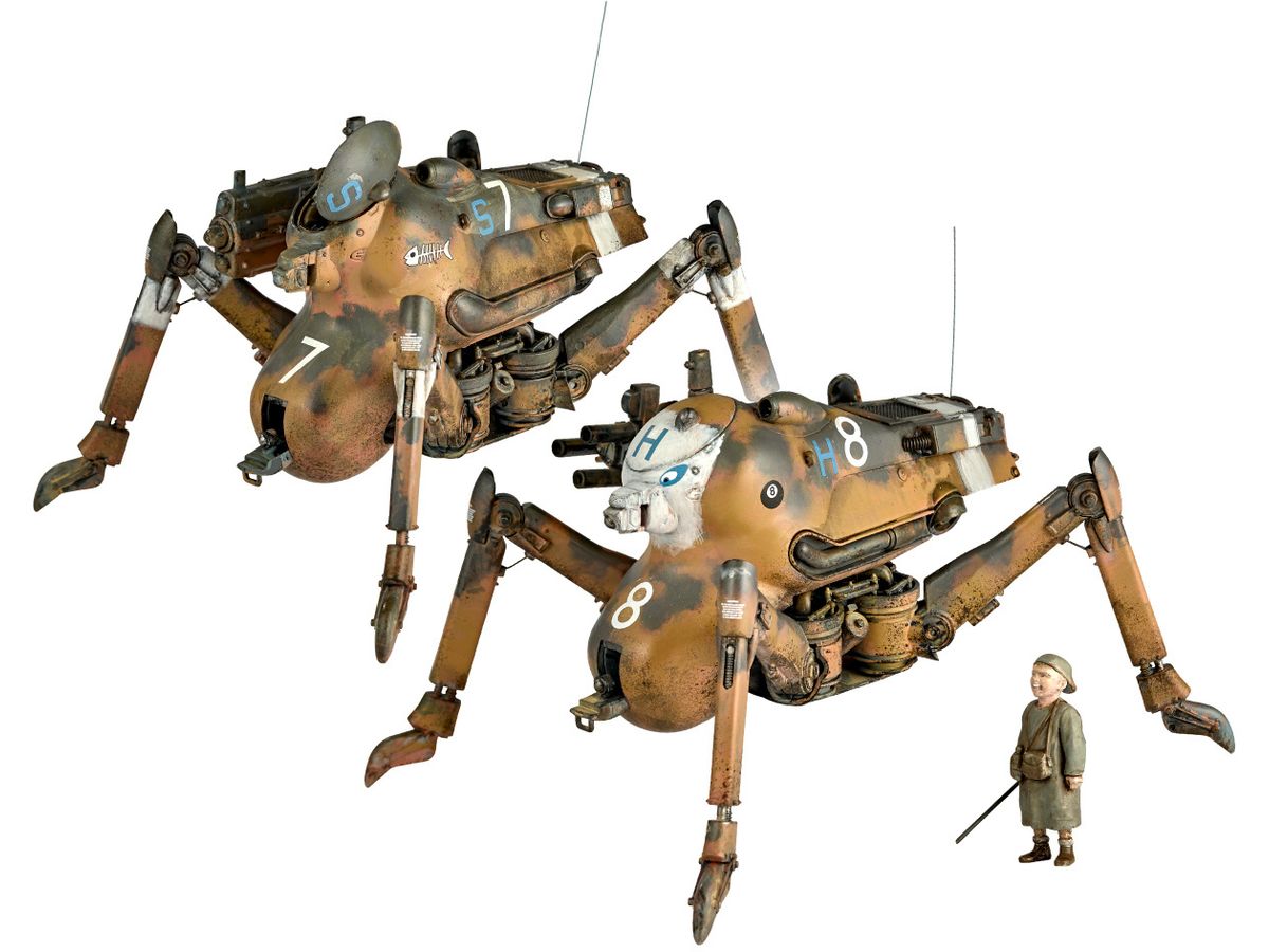 ARTPLA Maschinen Krieger H.A.F.S. Gladiator & Smile Eddie Amsel
