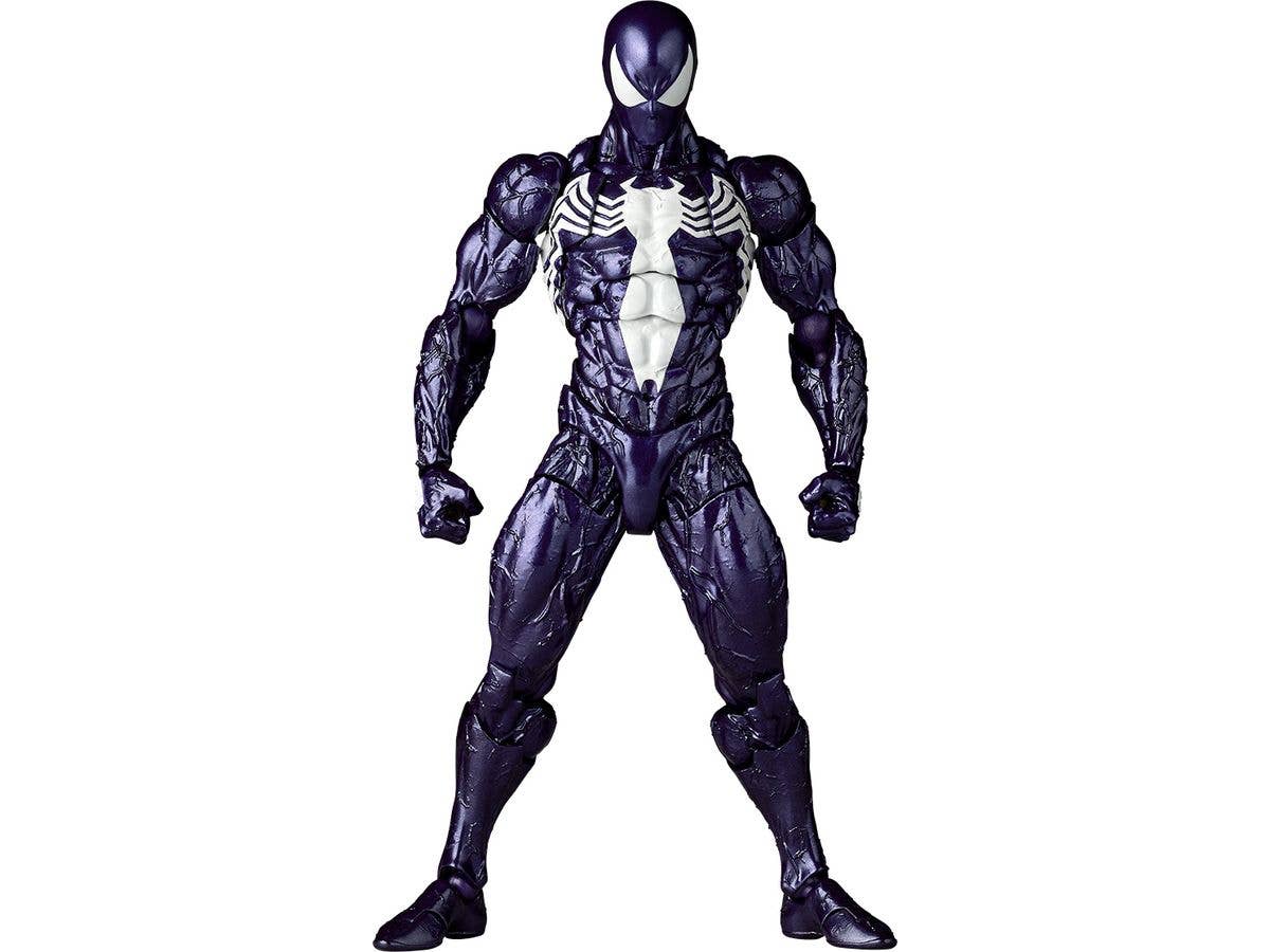 Revoltech Amazing Yamaguchi Symbiote Spider-Man (Purple Ver.)
