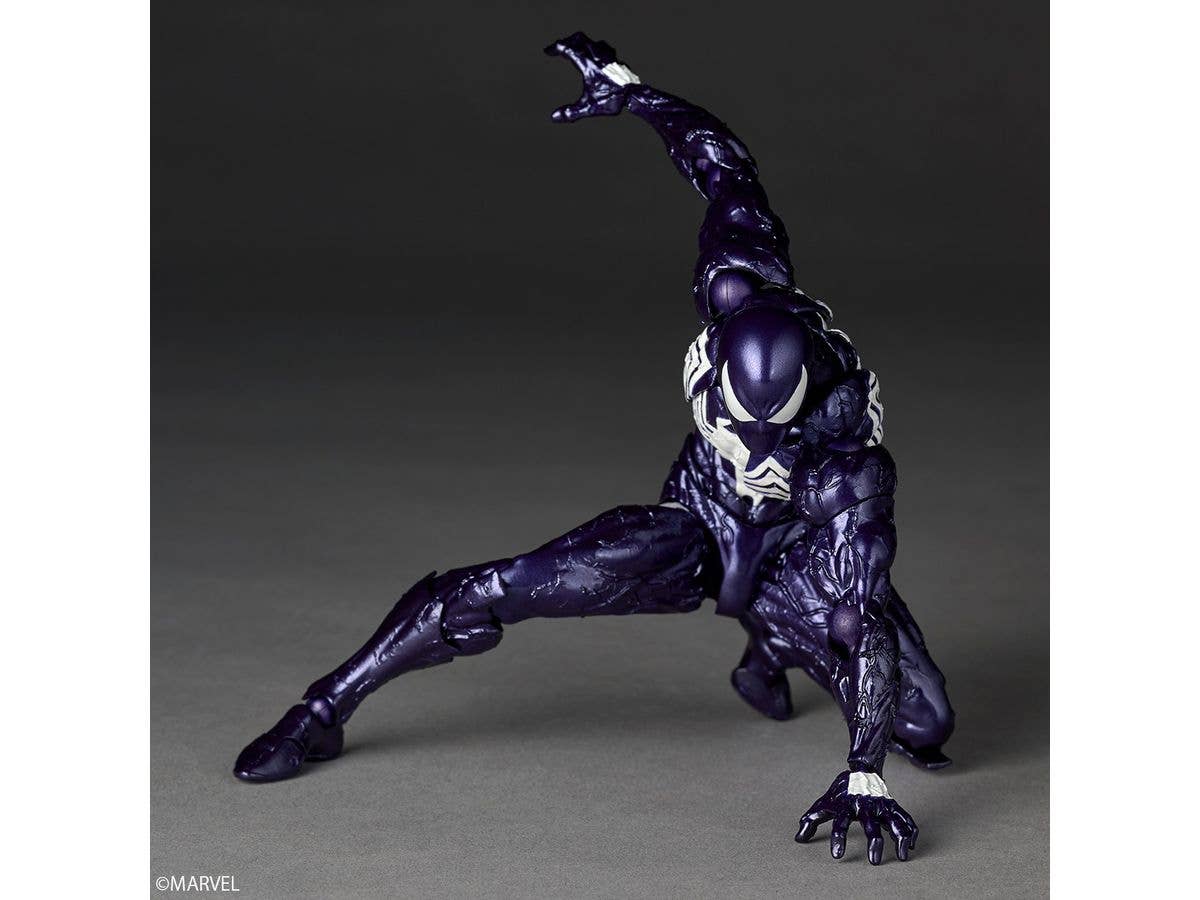 Revoltech Amazing Yamaguchi Symbiote Spider-Man (Purple Ver.)