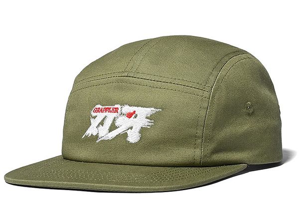 LFYT x Grappler Baki LOGO CAMP CAP Olive