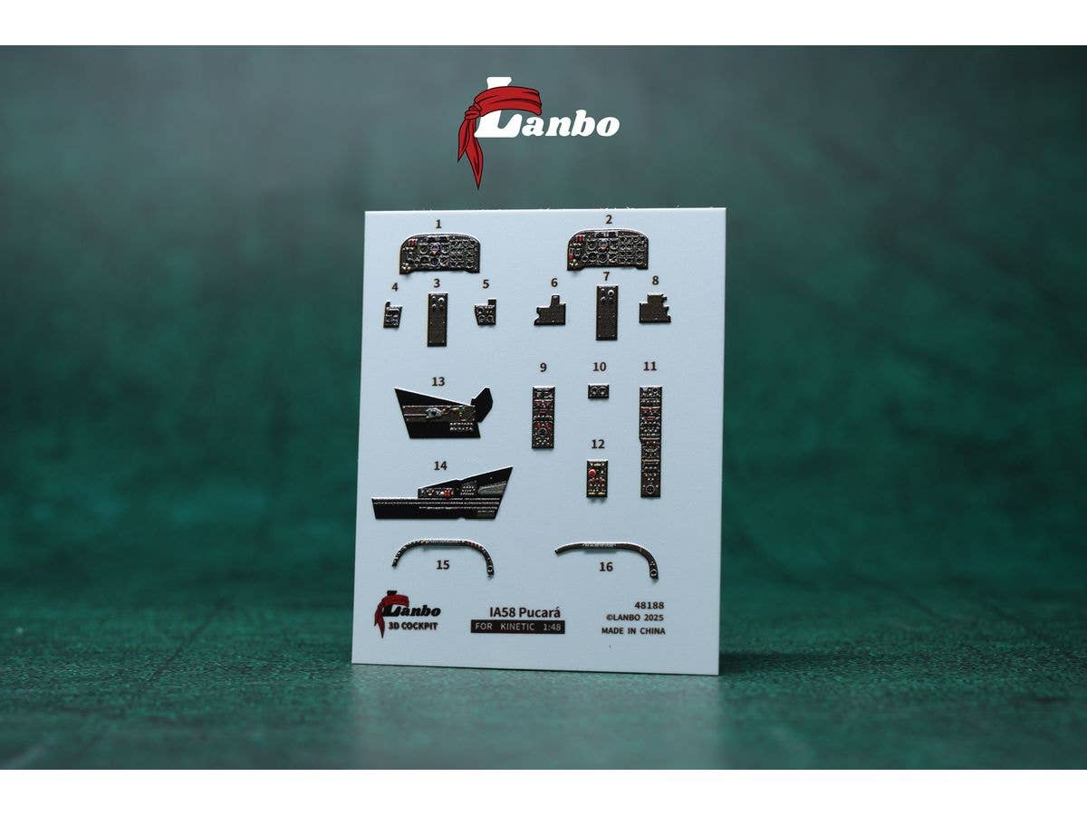 IA-58 3D interior decal (For KINETIC)