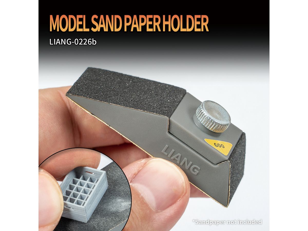 Model Sand Paper Holder B
