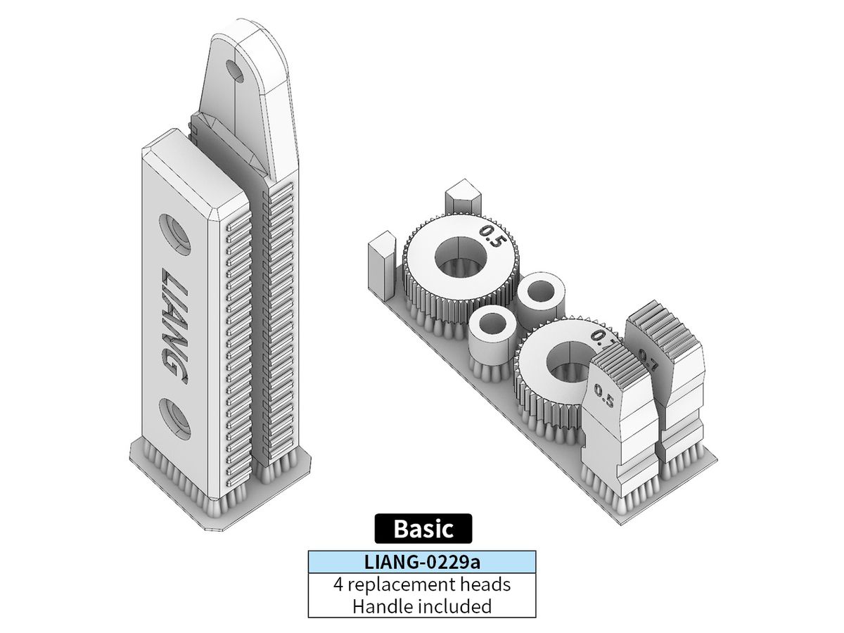 Tools for Zimmerit Coat - Basic 1/35 1/48 1/72