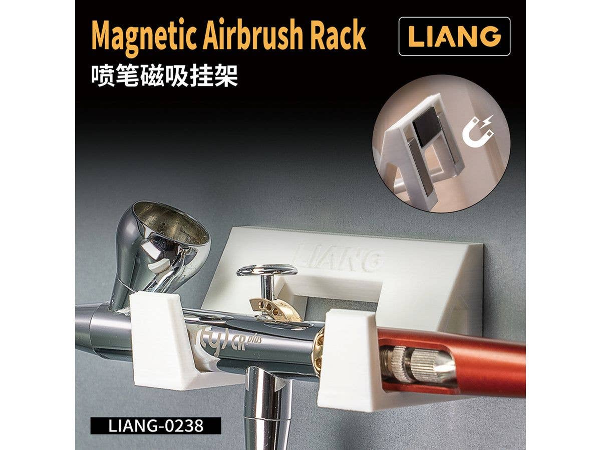 Magnetic Airbrush Rack