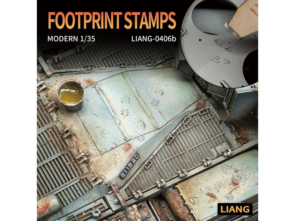 Footprint Stamps-Modern
