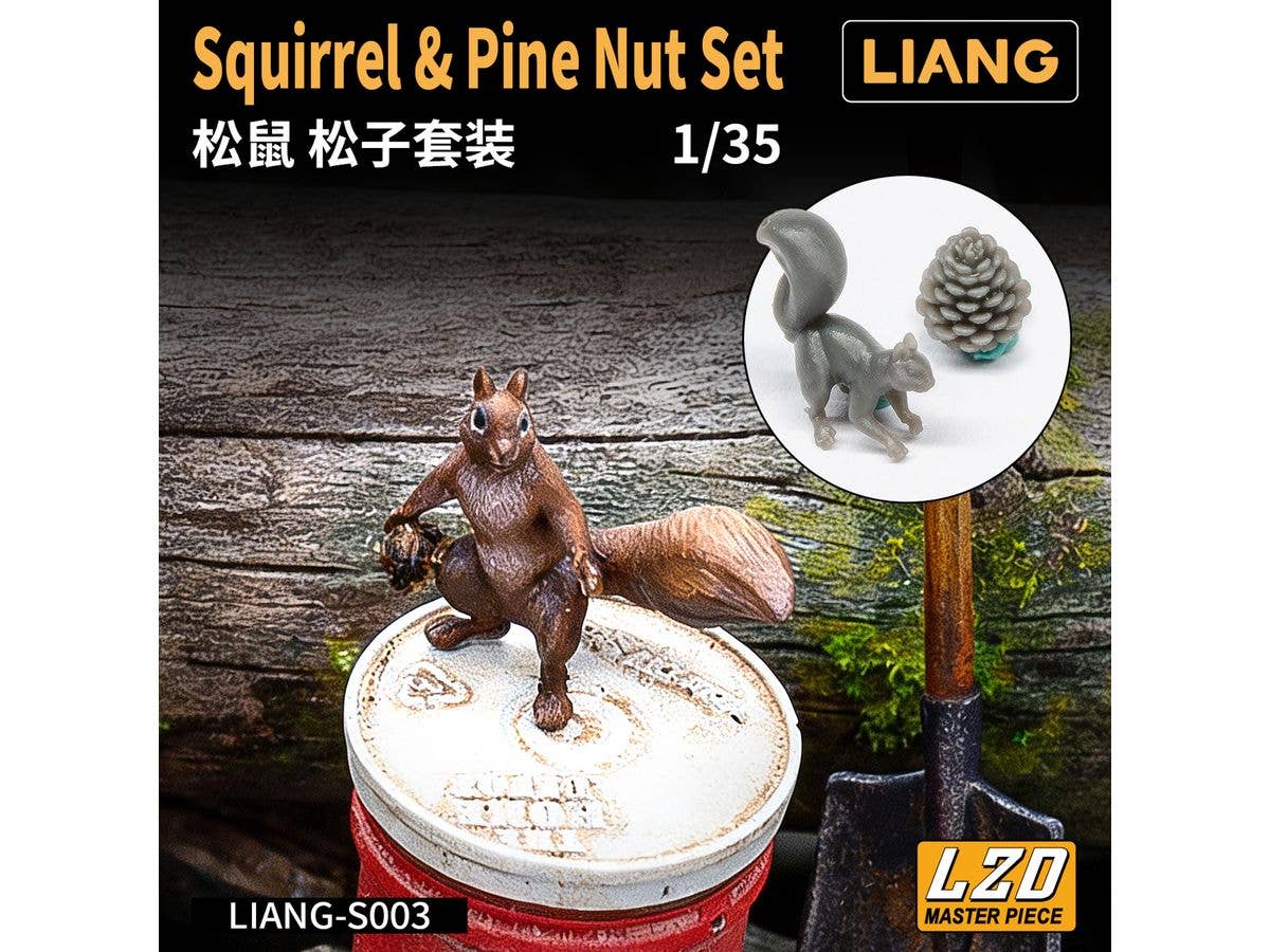 Squirrel & Pine Nut Set