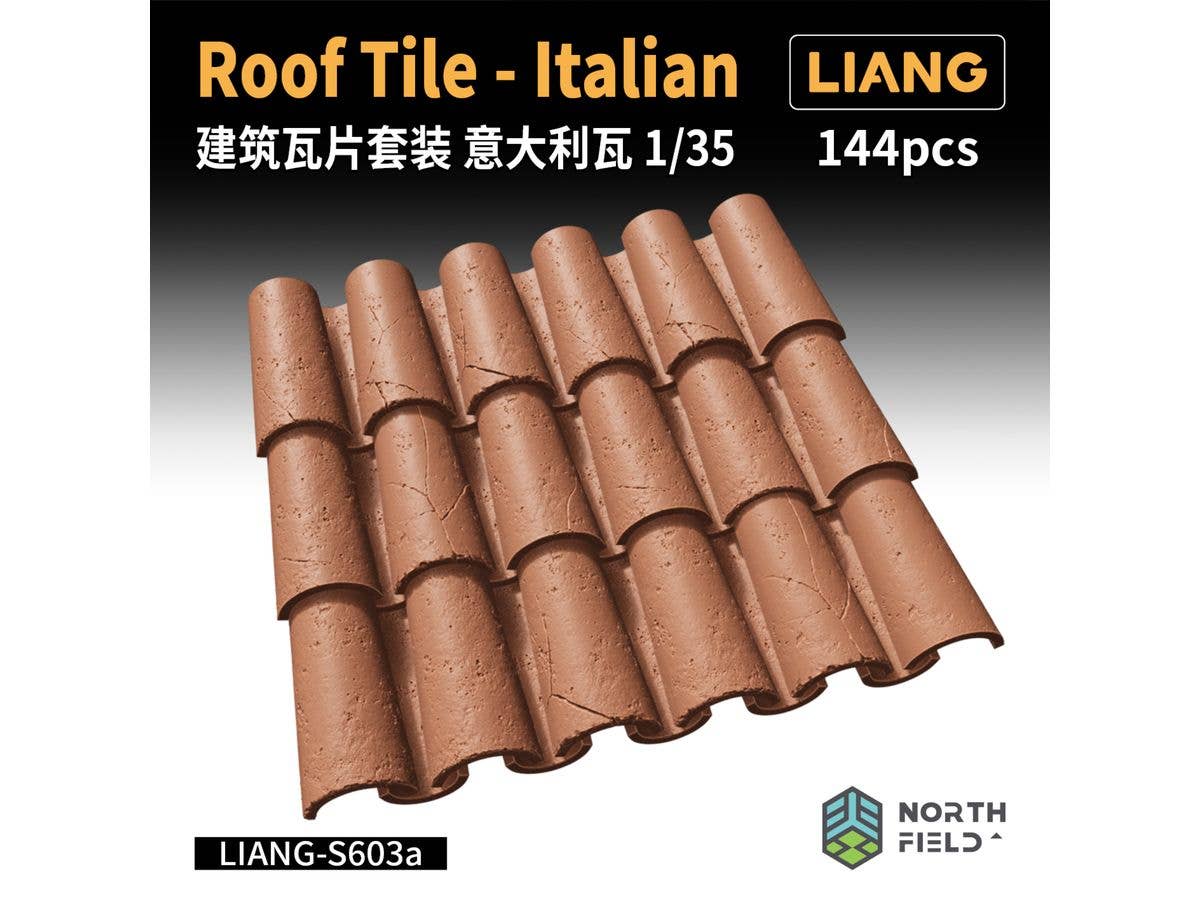 Roof Tiles - Italian (144pcs)