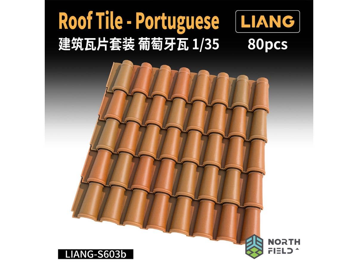 Roof Tiles - Portuguese (80pcs)