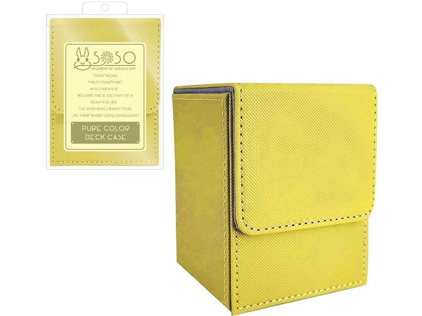 SOSO Pure Color Deck Case tanpopo Yellow