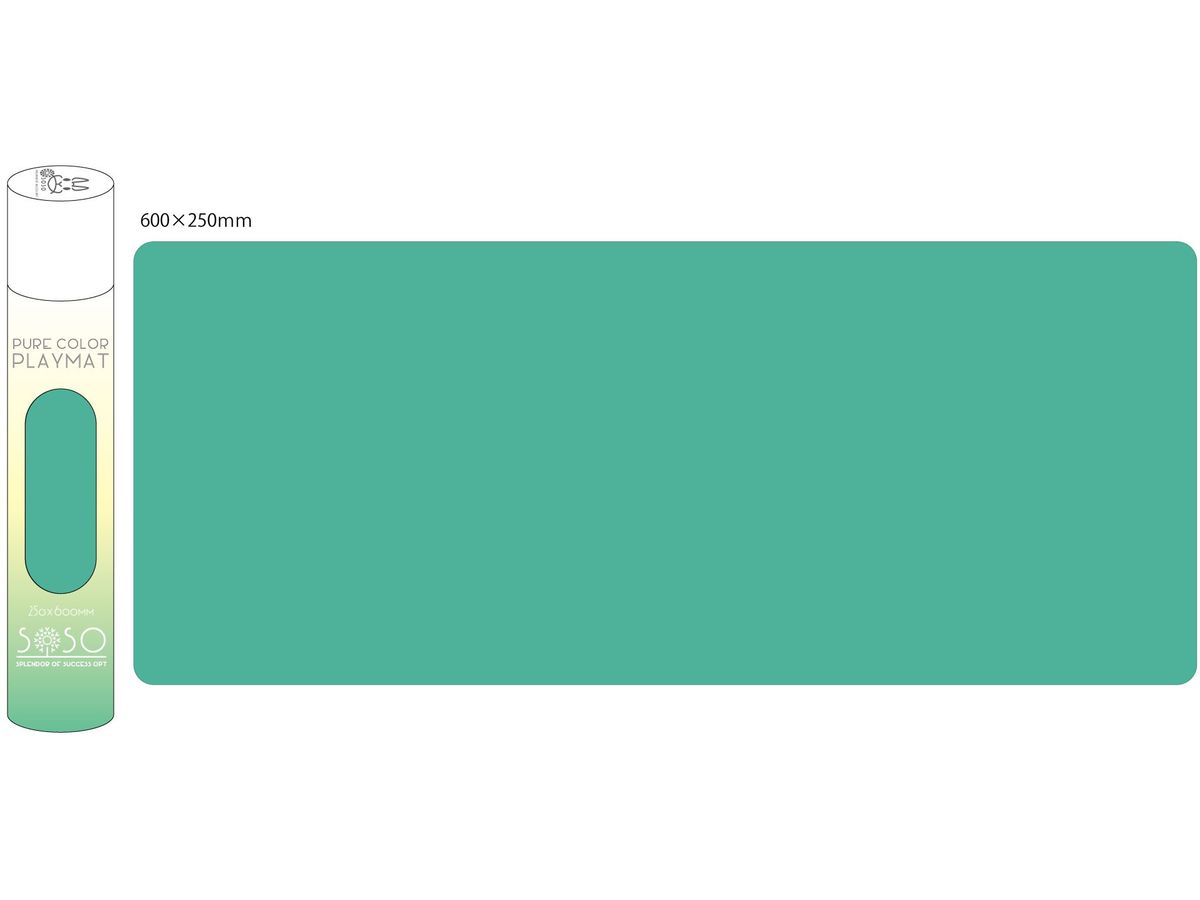 SOSO Pure Color Play Mat wakaba Light Green