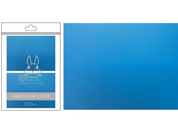 SOSO Pure Color Sleeve minamo Light Blue