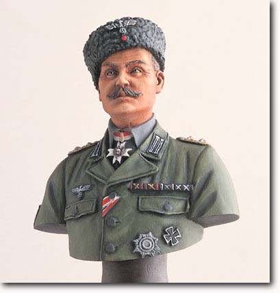 200mm German Cossack Colonel Bust