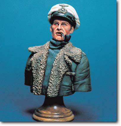 200mm U-boat captain Bust