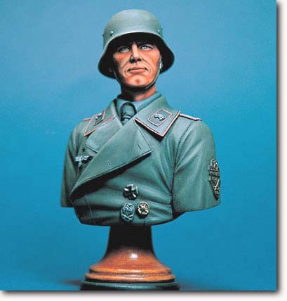 200mm Demjansk shield SS Soldier Bust