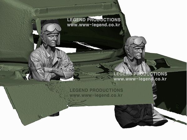 WW2 US Tank Driver & Bow Gunner
