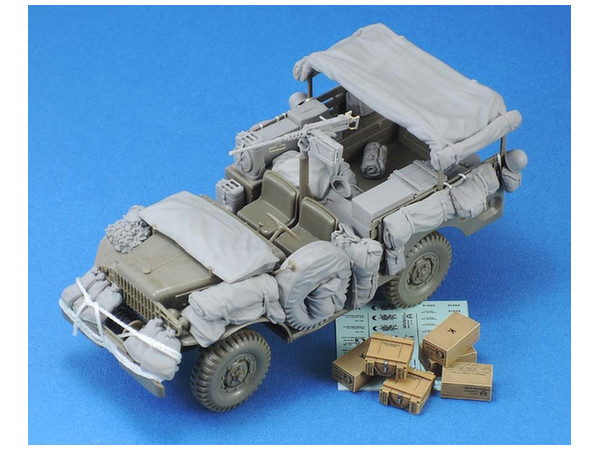 WC-51 Stowage set w/Decal for C/K-ration & Mk2 Grenade box