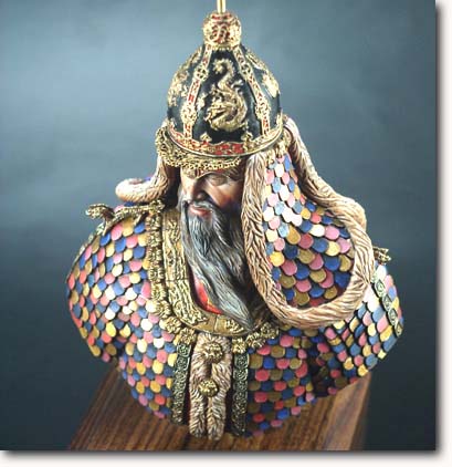 200mm Korean Generalissimo Bust, A.D. 16