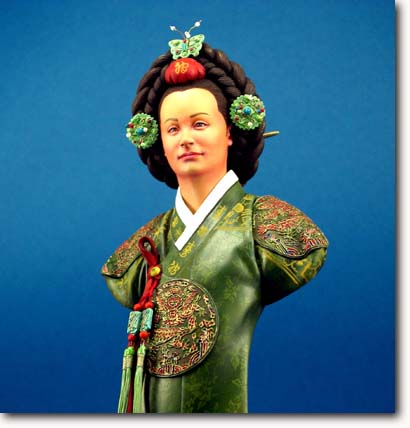 200mm Korean Empress Bust A.D.19