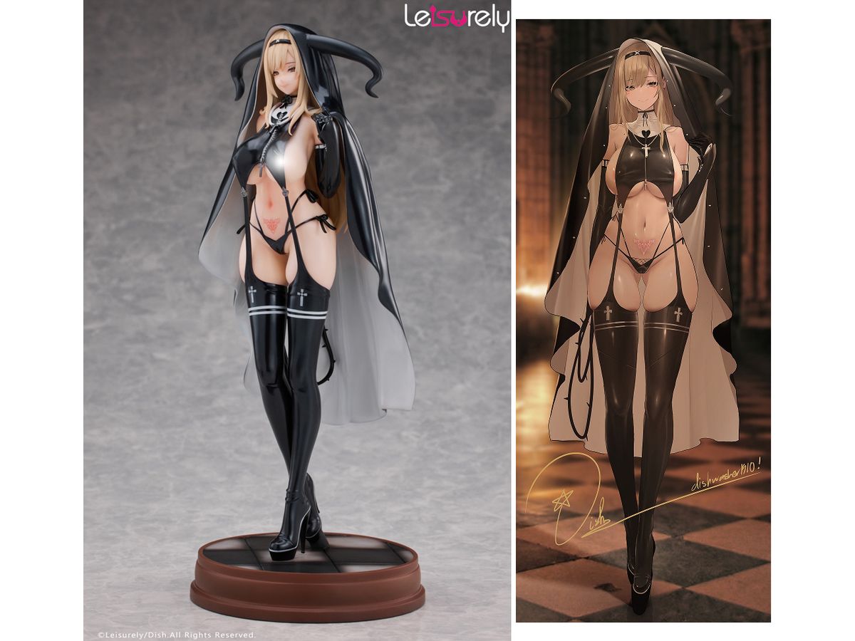 Sister Succubus Illustrated by DISH Figure (Limited Edition with Bonus)