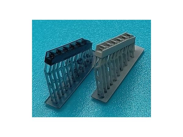 Bf 109F Exhaust Stacks (Fine Molds)