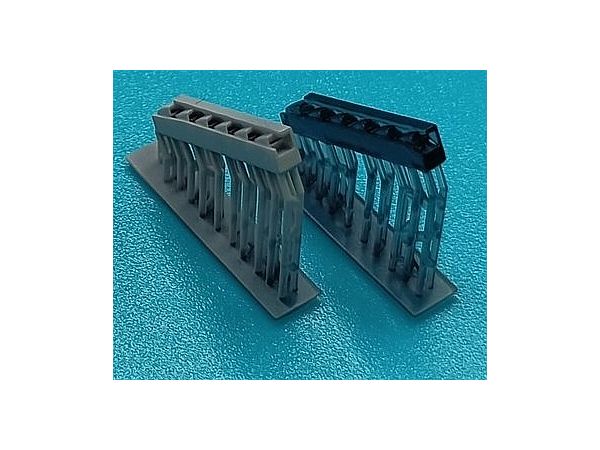 Bf 109G/K Exhaust Stacks (Fine Molds)