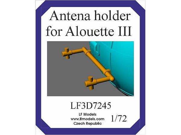 Antenna holder for Alouette III