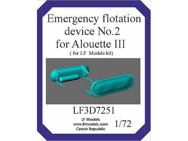 Emergency flotation device No.2 for Alouette III