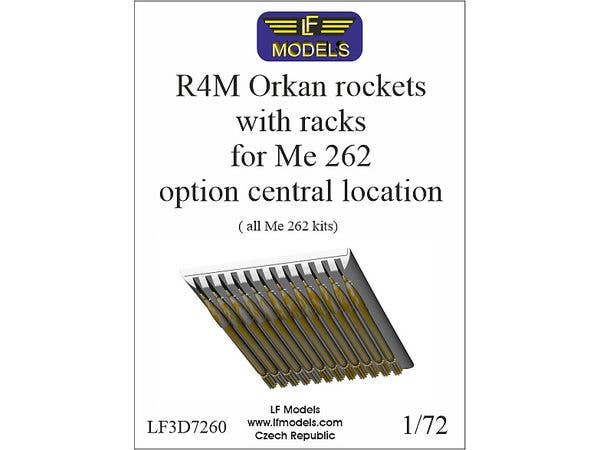 R4M Orkan Rockets with Racks for Messerschmitt Me-262A-1