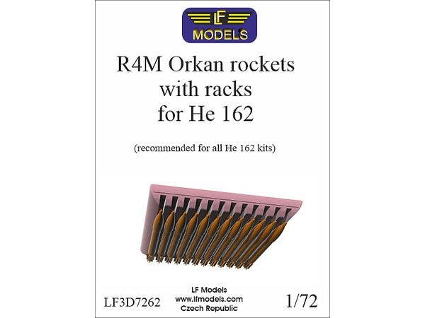 R4M Orkan Rockets with Racks for He 162