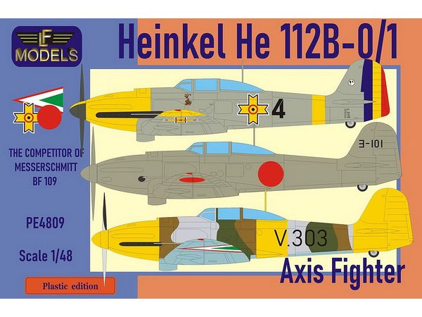 Heinkel He 112B-0/1 Axis Fighter