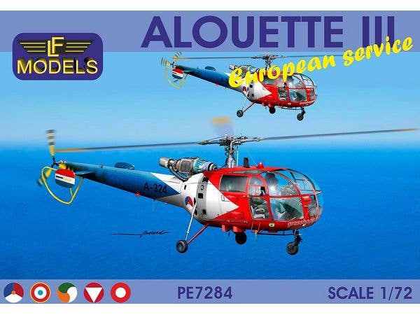Alouette III European service (Holland, France, Ireland, Austria, Denmark)
