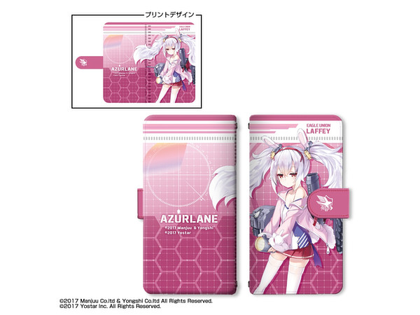 Azur Lane Book-style Smartphone Case M Size Ver.3 Design 05 (Laffey)