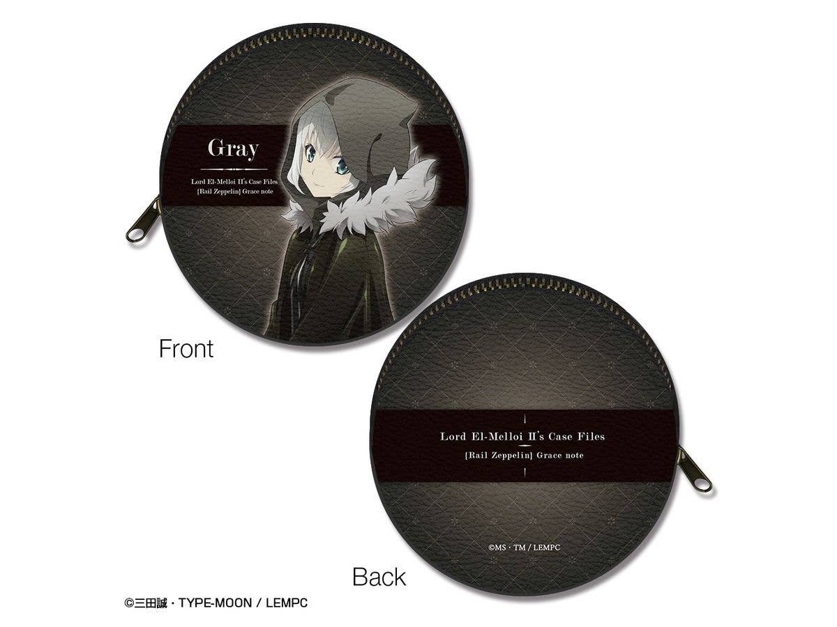 The Case Files of Lord El-Melloi II: Rail Zeppelin Grace Note: Marutto Leather Case Design 02 Gray