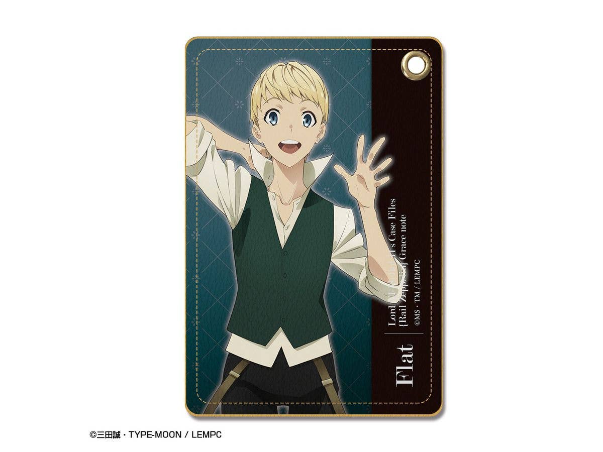 The Case Files of Lord El-Melloi II: Rail Zeppelin Grace Note: Leather Pass Case Design 04 Flat Escardos