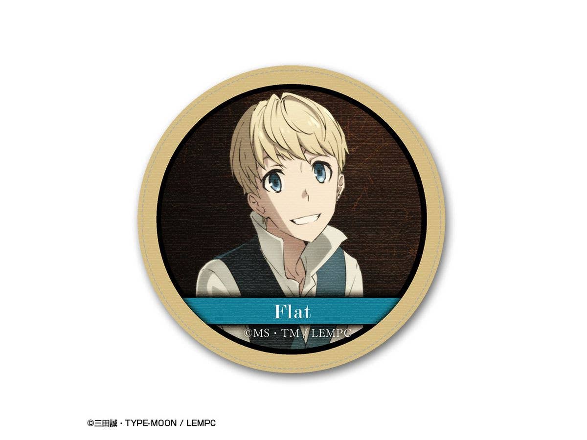 The Case Files of Lord El-Melloi II: Rail Zeppelin Grace Note: Leather Badge Design 06 Flat Escardos