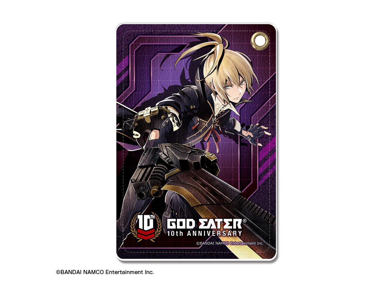 God Eater Exhibition 10th Anniversary Leather Pass Case 3 (Julius)