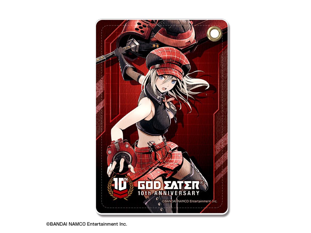 God Eater Exhibition 10th Anniversary Leather Pass Case 4 (Alisa)