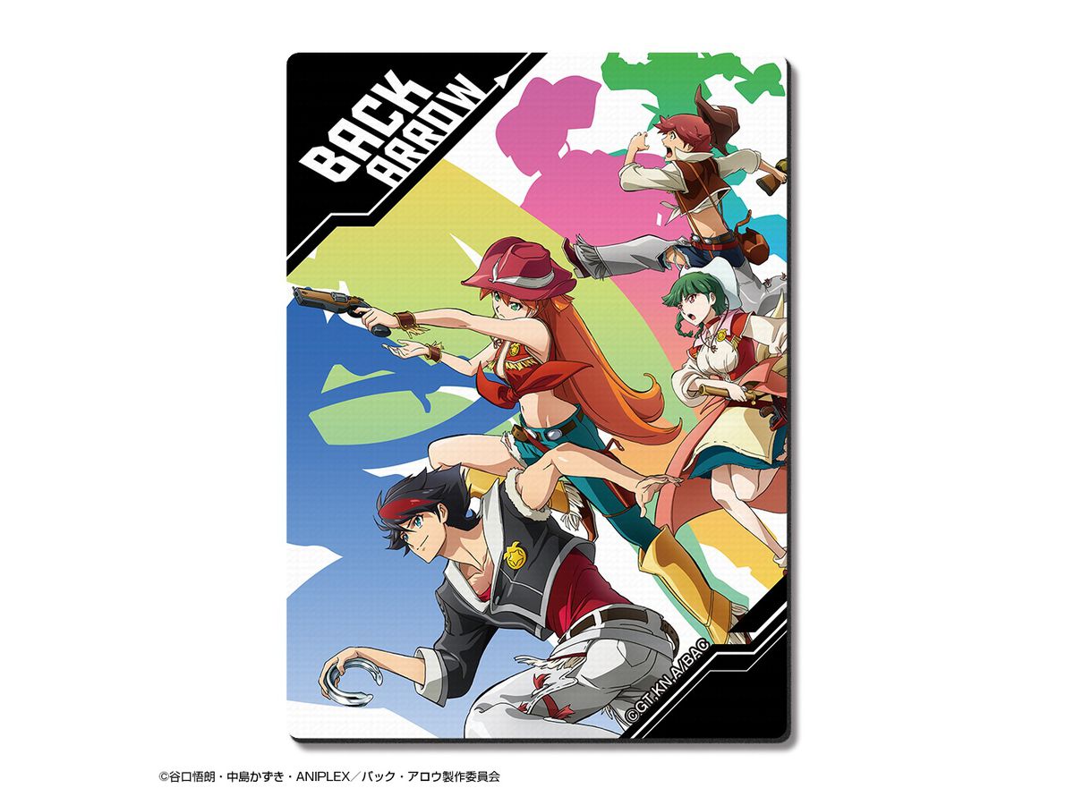 Back Arrow: Rubber Mouse Pad Design 02 (Assembly A)