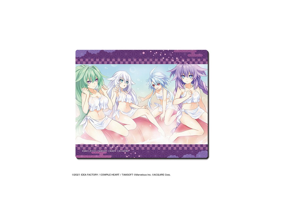 Senran Nin Nin Ninja Taisen Neptune -Shoujo-tachi no Kyouen-: Rubber Mouse Pad Design 02 (Neptune Assembly /B)
