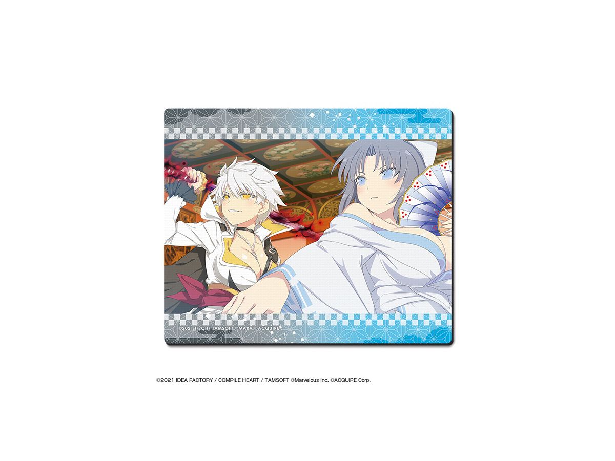 Senran Nin Nin Ninja Taisen Neptune -Shoujo-tachi no Kyouen-: Rubber Mouse Pad Design 05 (Yumi & Miyabi)