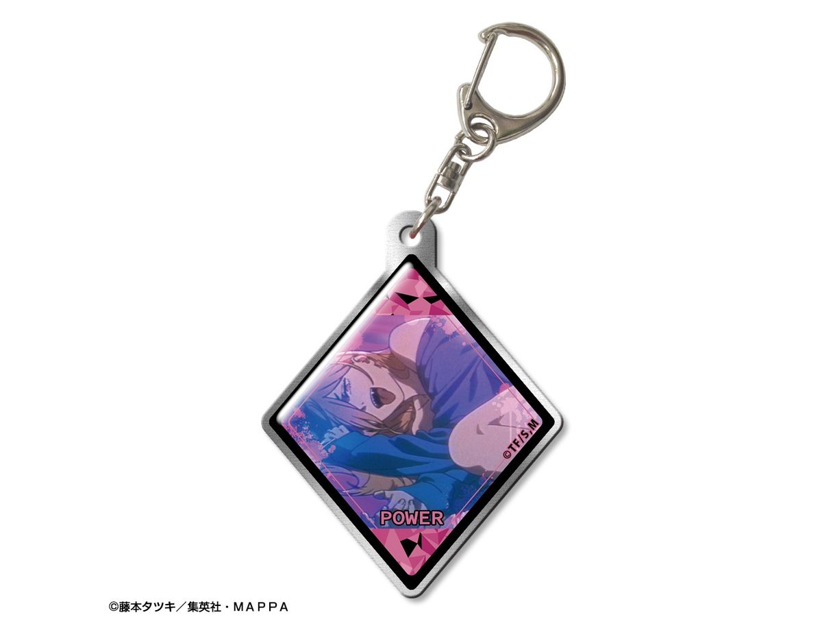 Chainsaw Man: Pukutto Metal Keychain Design 04 (Power/B)