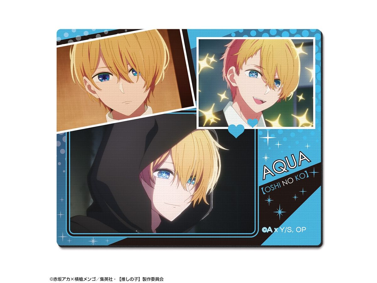 Oshi no Ko: Mouse Pad Design 06 (Aqua)