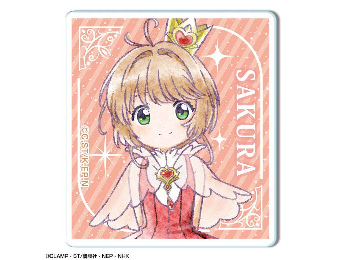 Cardcaptor Sakura Clear Card Edition Acrylic Badge Design 03 (Kinomoto Sakura/C)