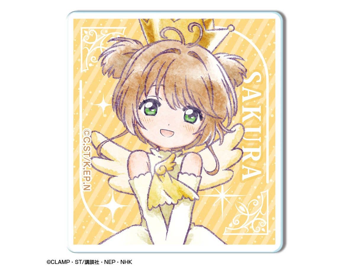 Cardcaptor Sakura Clear Card Edition Acrylic Badge Design 04 (Kinomoto Sakura/D)